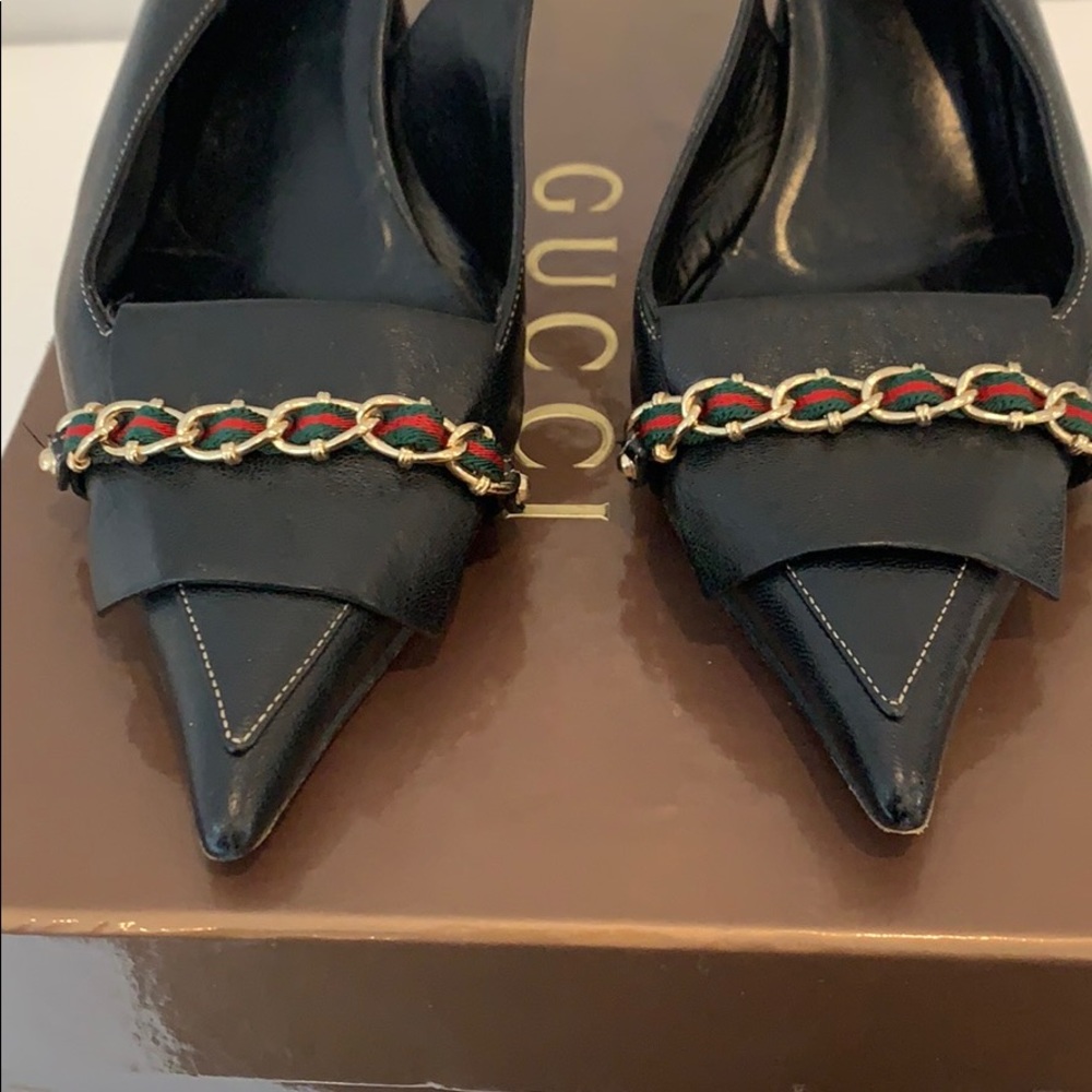 Gucci claasic sling back shoes - Picture 4 of 7